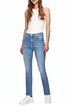 LTB Jeans Jonna 300 Straight High Rise Basic-5-Pocket Light Wash Blue van katoenmix - maat W25L36, , 25W / 36L