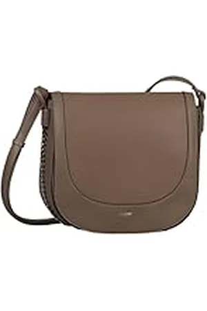 Gabor Bags Eleni Saddle Bag voor dames, donkertaupe