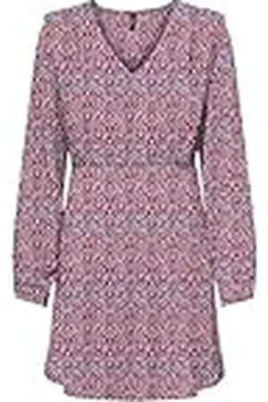 ONLY Onlnova Life VIS L/S Monica Dress AOP, , M