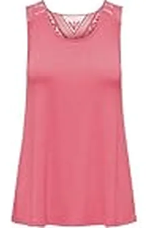 ONLY Dames Onlmarna Crochet Tank JRS Top, , S