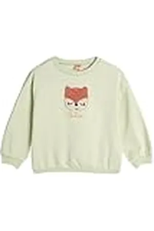 Koton Babygirls Fox Applique Detail Cotton Sweatshirt, , 9-12 Monate