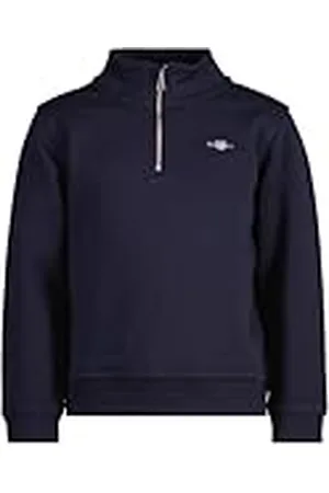 GANT Unisex kinderen Shield Half Zip Sweat Sweatshirt, , 122-128