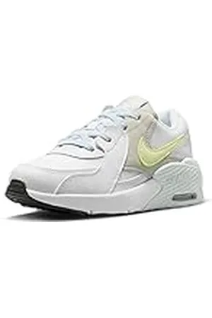 Nike Air Max Excee Sneakers voor jongens, Wit Citroenen Tint Football Grijs, 38.5 EU