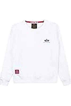 Alpha Industries Basic Sweater Small Logo Kinder White 122/128
