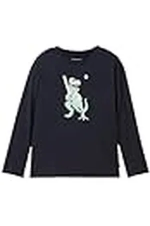 TOM TAILOR Shirt met lange mouwen voor jongens en kinderen, , 92-98