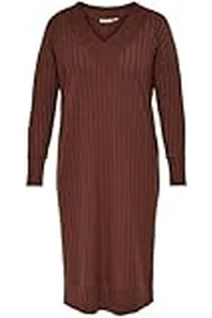 ONLY Caressie L/S Jurk JRS Jurk, , M-46/48, , 46/48 Grote maten