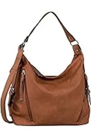 TOM TAILOR Caia Schoudertas voor dames, crossbody bag, middelgroot, blauw, , 33x15,5x28,5