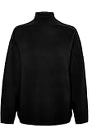 VERO MODA VMGOLD LS Highneck Pinstripe Pullover GA, , XL