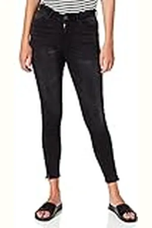 Noisy May NMKIMMY Cropped Skinny Fit Jeans voor dames, , 25W x 30L