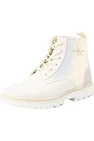 Calvin Klein Jeans Dames Eva Boot Mid Lace Up Mtr Yw0yw01493, , 37 EU