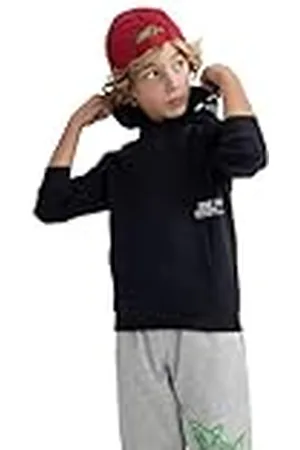 DeFacto Knitted Sweat Shirt voor jongens, , 8-9 Jaar