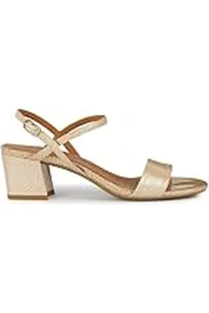 Geox D New ERAKLIA 50 sandalen met hak voor dames, , 37 EU, , 37 EU
