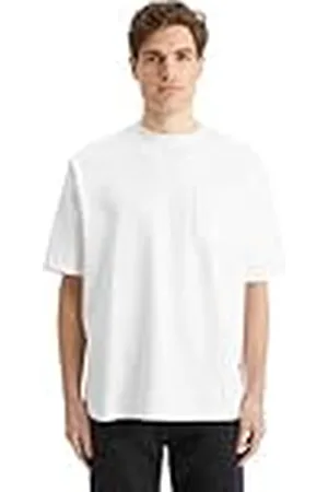 Scotch&Soda Heren T-shirt Core - 3 Crosses Loose Fit Pocket T-Shirt, , S