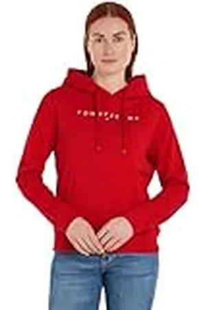 Tommy Hilfiger Dames Tjw Reg Linear Hoodie, , XXS