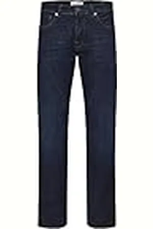 SELECTED Heren Straight Fit Jeans 196 Donkerblauw, , 30W x 32L