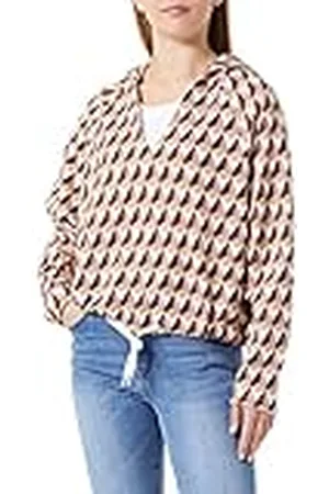 Benetton C/CAPP. M/L 3IDKD2007 sweatshirt met capuchon, patroon Tone Pink 70K, S voor dames