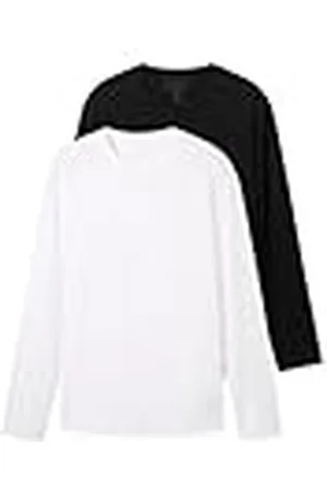 TOM TAILOR T-shirt met lange mouwen voor heren, , S