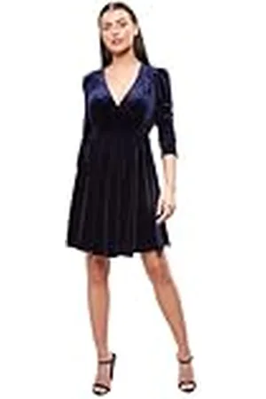 Louche Dames Annalise-Velvet formele avondjurk, , 34 NL