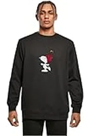 Merchcode Heren Crewneck Peanuts Snoopy met Gebreide Hoed Basic Crewneck, Regular Fit, XXL, , XXL