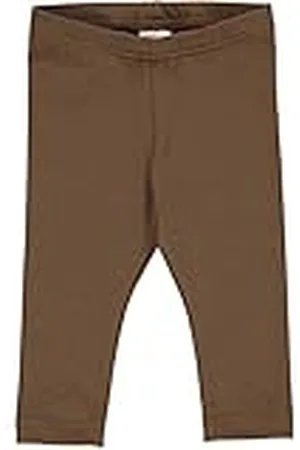 Green Cotton Alfa leggings voor babymeisjes, , 56 cm