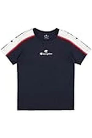 Champion Legacy Retro Sport B (306859) - Taped SS Crewneck T-shirt, , 13-14 jaar (XL) kinderen FW24, , 13-14 jaar