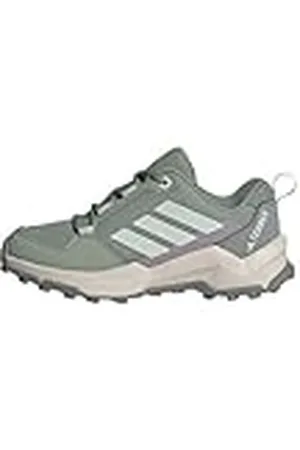 adidas Uniseks-Kind TERREX AX4R HIKING SHOES, Silver Green/Linen Green/Preloved Fig, 36 2/3 EU