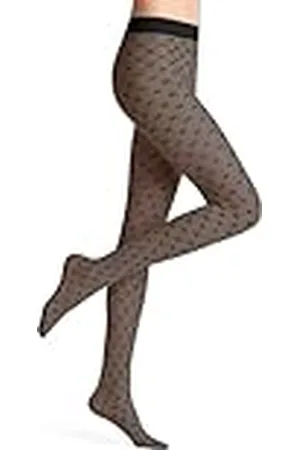 Falke Dames Panty Eternal 20 DEN W Ti transparent gedessineerd 1 paar, , M-L