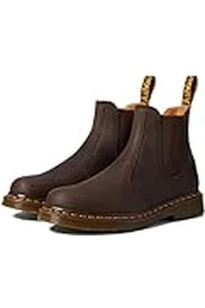 Dr. Martens Chelsea Boot Amphibieën uniseks volwassenen, Dark Brown Crazy Horse, 36 EU, , 36 EU