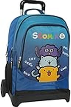 COMIX S by Sio schoolrugzak trolley, met verstelbare handgreep, afneembare trolley, gevoerde en verstelbare schouderbanden, 2 hoofdvakken, voorvak, ritssluiting, 34 x 52 x 22 cm, ,