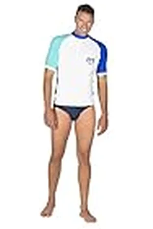 Mares Rashguard Seaside Shield Man, korte mouwen, heren, , M, , M