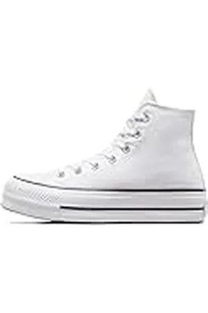 Converse Chucks 560845C Chuck Taylor All Star Lift Plateau, zwart, wit, wit, 35 EU