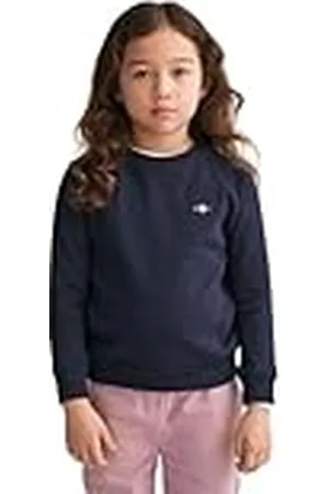 GANT Unisex Kids Shield C-Neck Sweatshirt, , 92