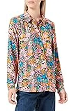 Ichi Dames IHVERA SH11 Blouse, 201341/Pink Multi Flower, 38