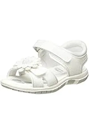 chicco Witte Sandaal Met Dubbele Klittenbandsluiting, Meisjes En Meisjes, , 27 EU, Design in Italië