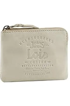 Lois Porte Monnaie Homme Cuir Souple Petit Format - Petit Porte Monnaie homme - Bourse Porte Monnaie Multi Rangements Anti RFID. Porte Carte Cuir.
