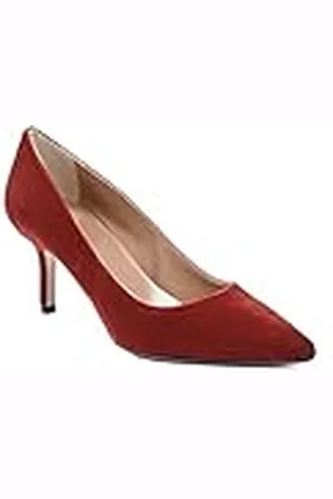 19V69 Italia Womens Pump Red INES65 Fluwelen , , 36 EU