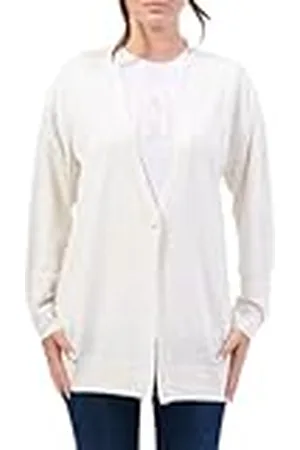 Armani Exchange Dames Ophelia, geborduurd signature logo, V-hals cardigan sweater, , XS