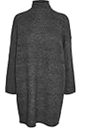 VERO MODA Vmgemma Ls Rolneck Knit Dress VMA Noos trui-jurk, , M