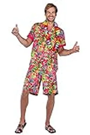 Amscan 9908731 Volwassen Mens Hawaiianan Kostuum Set (Plus Size)