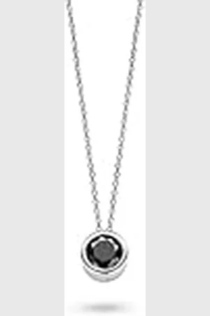ORPHELIA Dameshalsketting 925 sterling zilver zirkonia 45 cm, Zirkonia