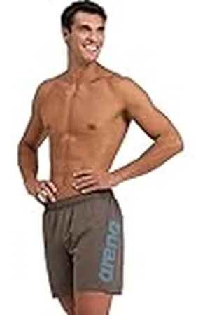 Arena Fundamentals Logo Boxer R Swim Trunks, , XL Heren, , XL