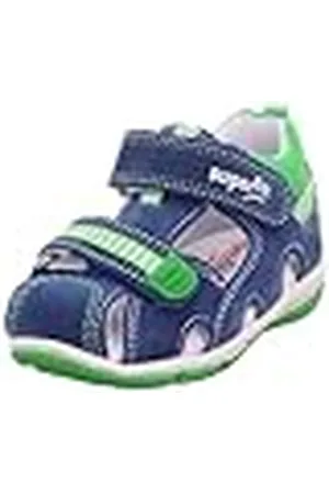 Superfit Freddy Babysandalen voor jongens, Blauw groen 8010, 18 EU
