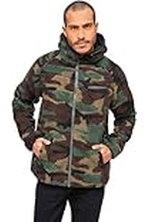 Brandit Werkjack van teddyfleece, bos, XL