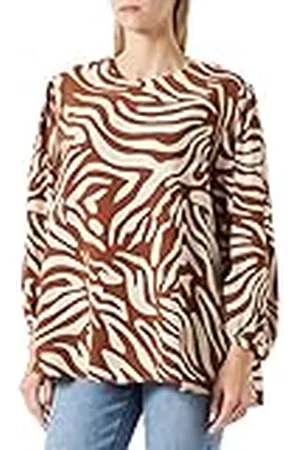 Seidensticker Dames regular fit blousejurk lange mouwen jurk, , 42, , 42