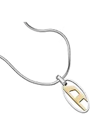 Diesel Hangerketting voor Heren Tweekleurige Roestvrijstalen, DX1421931