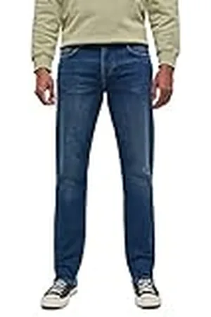 Mustang Heren Stijl Denver Straight Jeans, , 30W x 32L