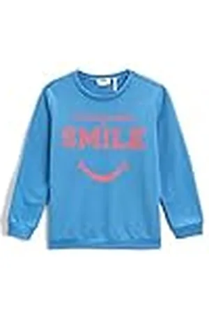 Koton Sweatshirt met lange mouwen print ronde hals overall, , 5-6 jaar meisje