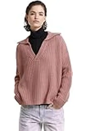 G-Star Zware gebreide losse poloshirt, , S