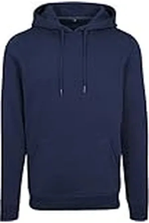 Build Your Brand Heren hoodie Heavy Hoody voor mannen, effen met kangoeroezak en trekkoord, maat XS tot 5XL, verkrijgbaar in vele kleuren, , XL