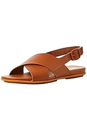FitFlop Gracie platte sandaal met gekruiste bandjes voor dames, , 37 EU